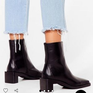 Nasty gal booties